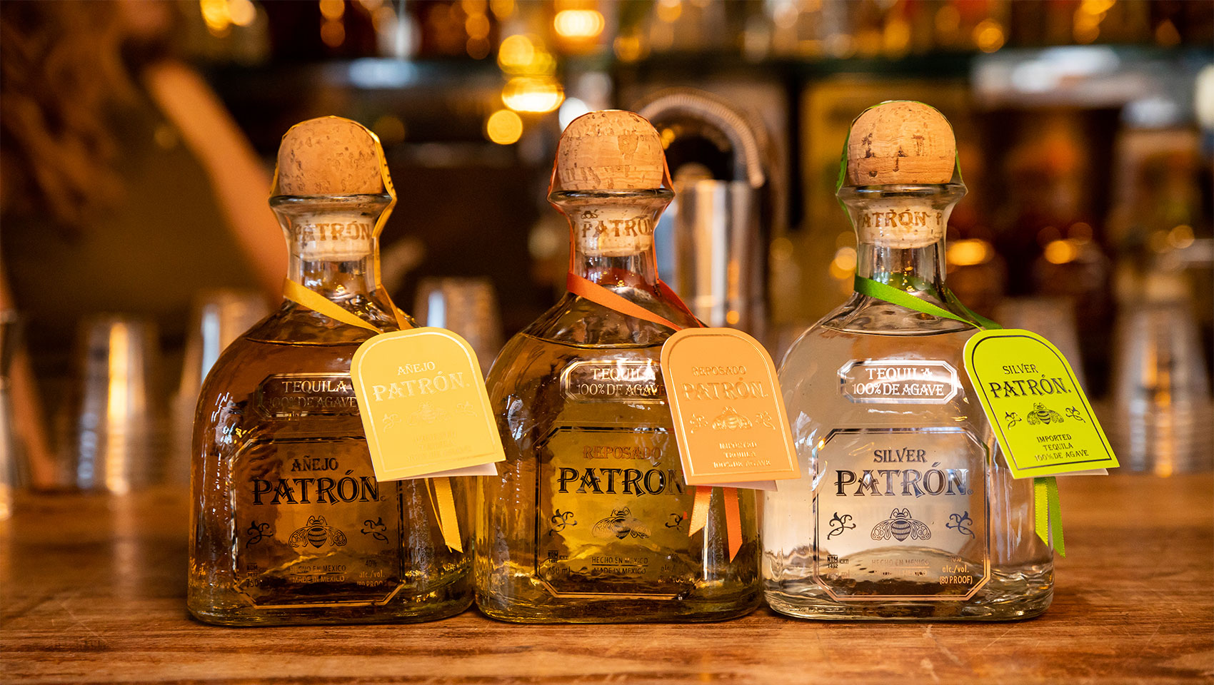 Patron bottles