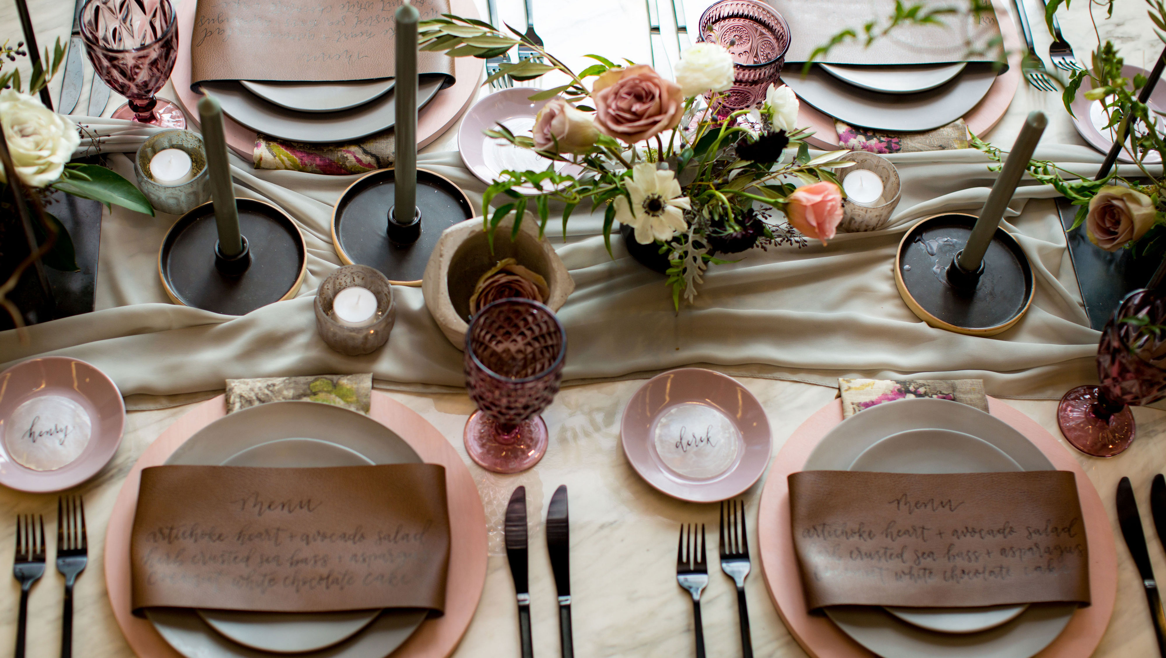 Wedding Table Setting