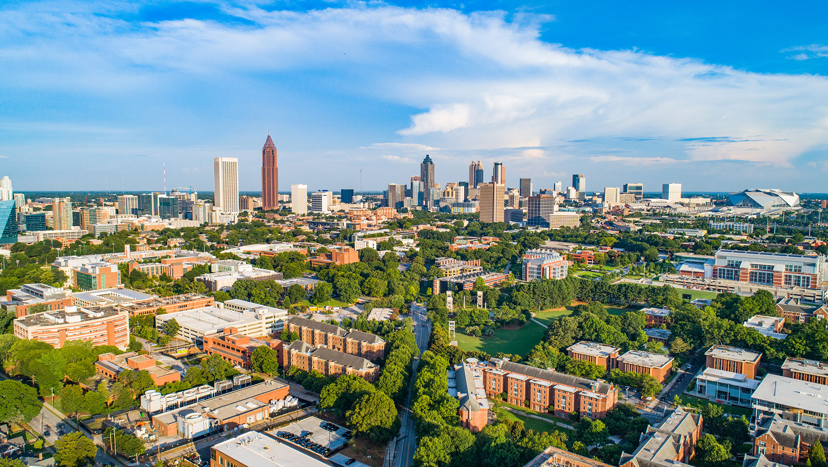 buckhead aerial view