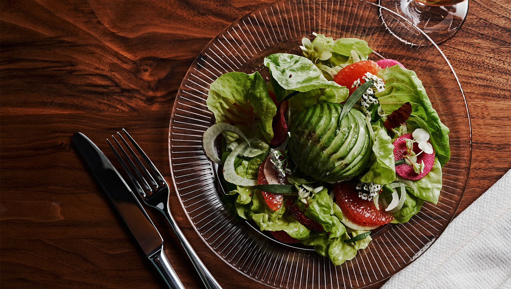 avocado and crab salad