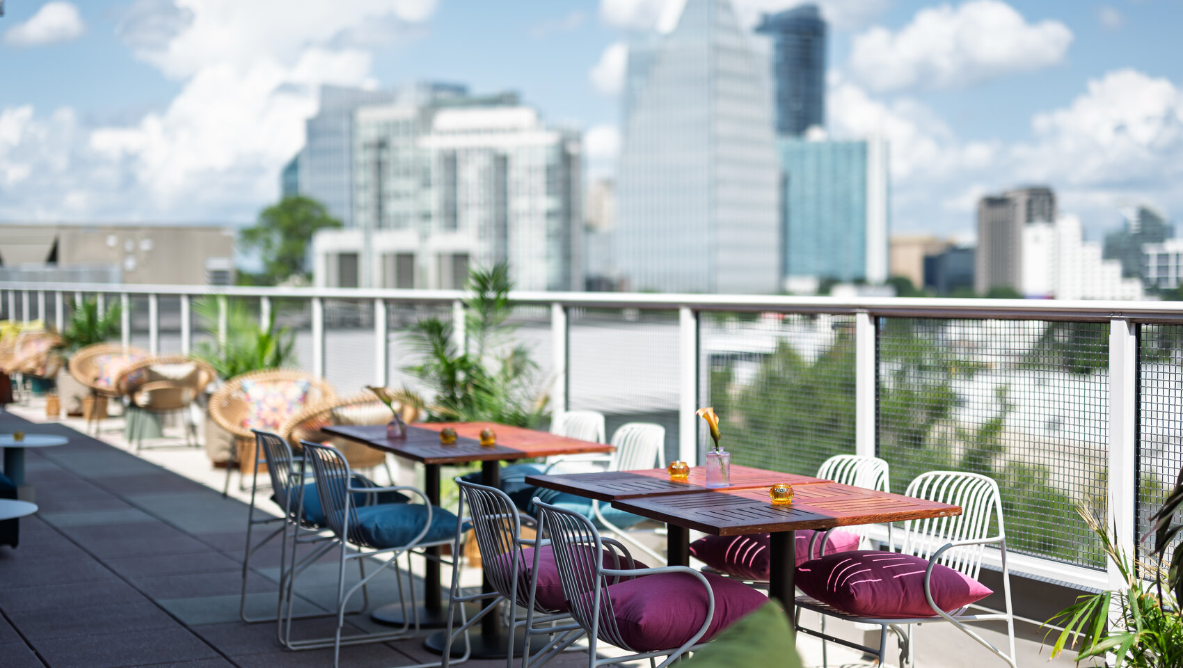 Havana Nights seating at Kimpton Sylvan Atlanta - Buckhead