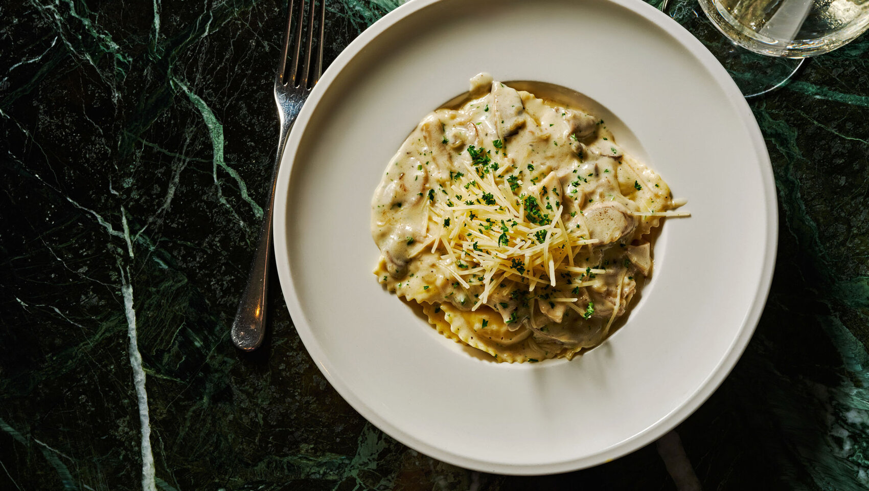 Pasta dish at The Betty
