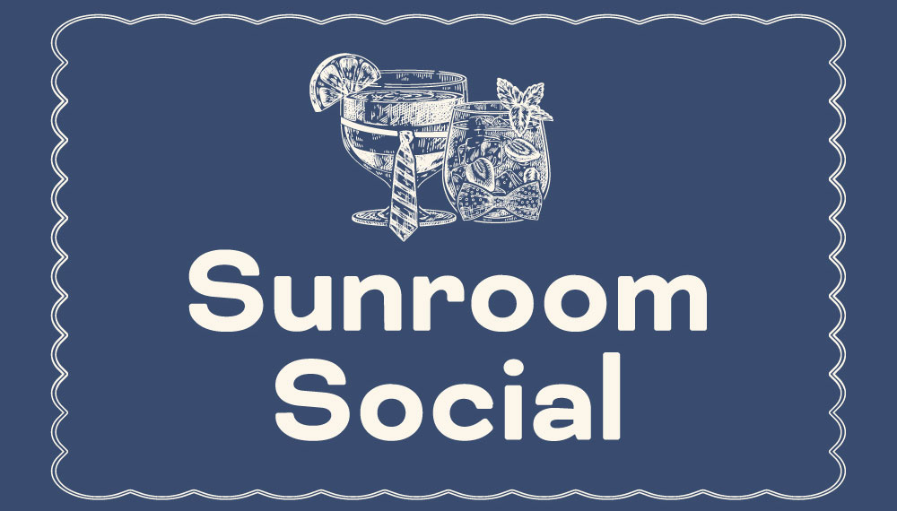 Sunroom Social Event Flyer