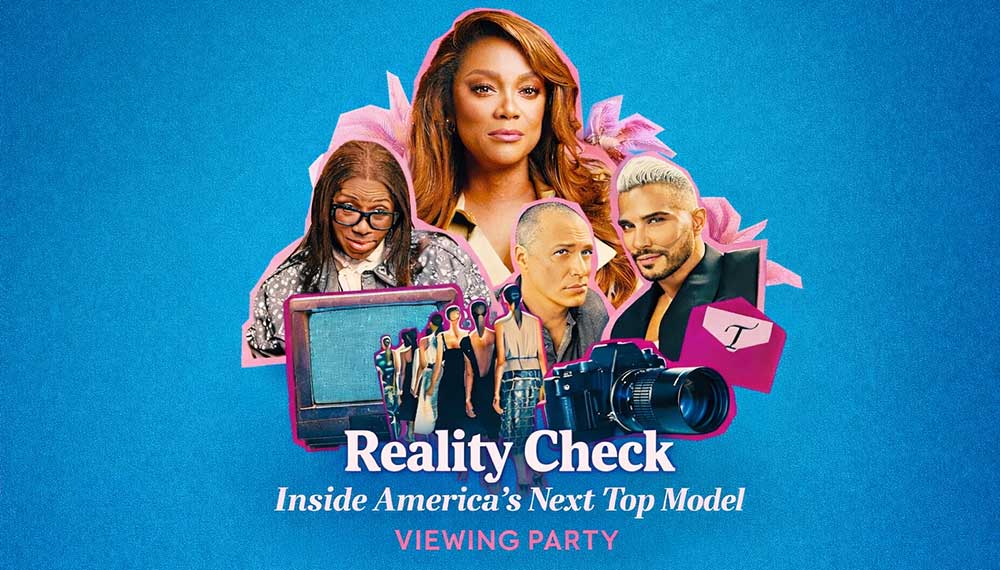 Reality check viewing party poster
