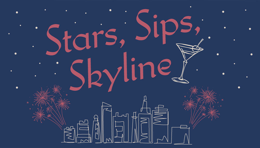 Stars and Sips web tile