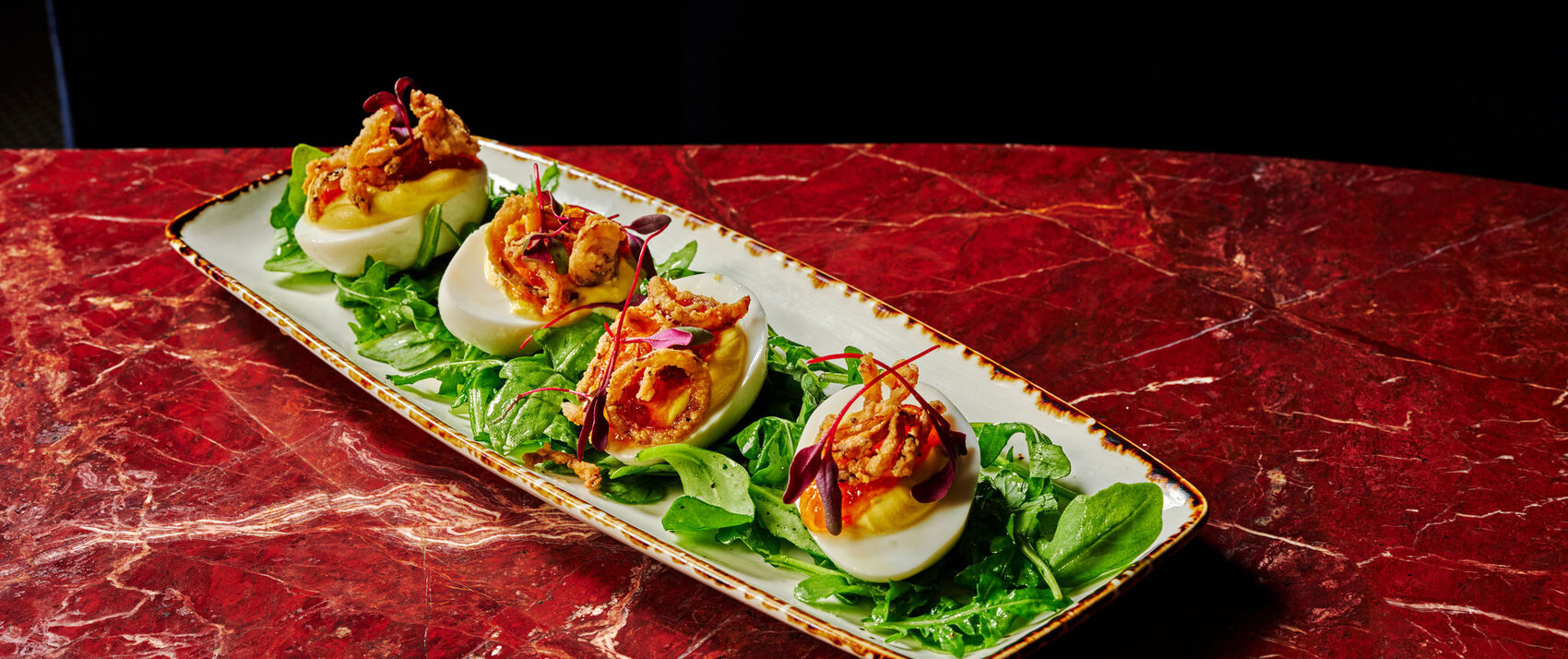 Deviled Eggs at The Betty